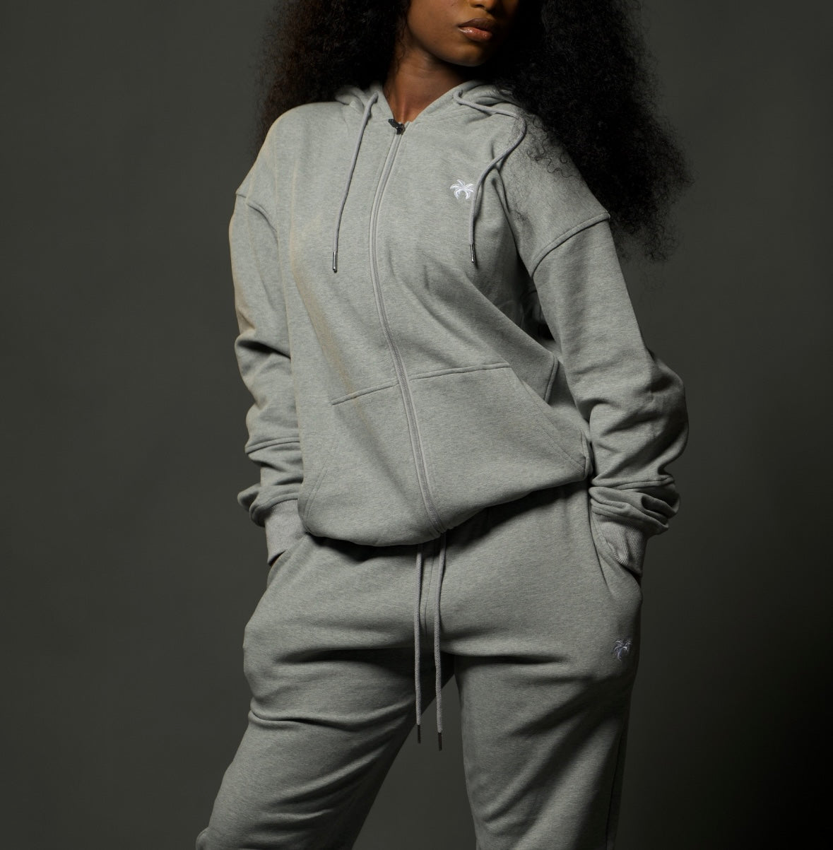 Dosari Bliss Unisex Full Zip Hoodie & Jogger Set